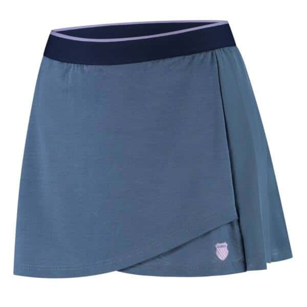 Falda K-Swiss Hypercourt Jacquard Azul W