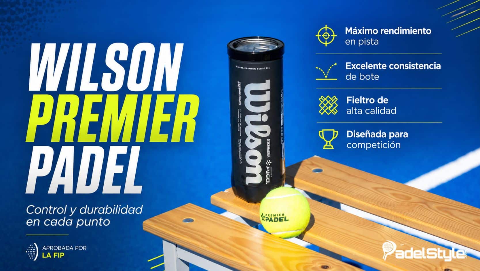Pelotas Wilson Premier Padel