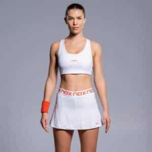 Sujetador Deportivo NOX Team Blanco Woman
