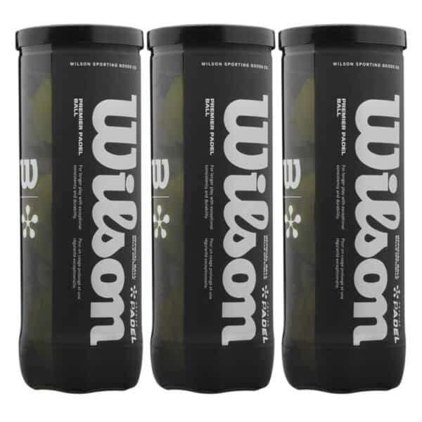 Tripack Pelotas Wilson Premier Padel