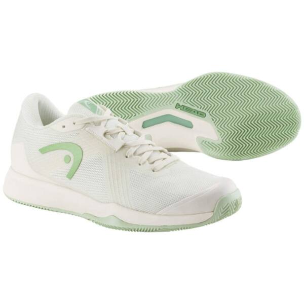 Zapatillas HEAD Sprint Team 4.0 Clay Women Blanca-Verde