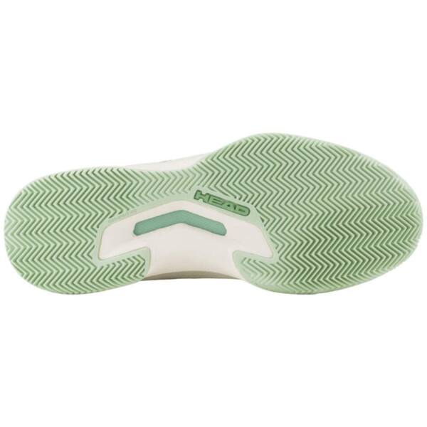 Zapatillas HEAD Sprint Team 4.0 Clay Women Blancas-Verdes Suela