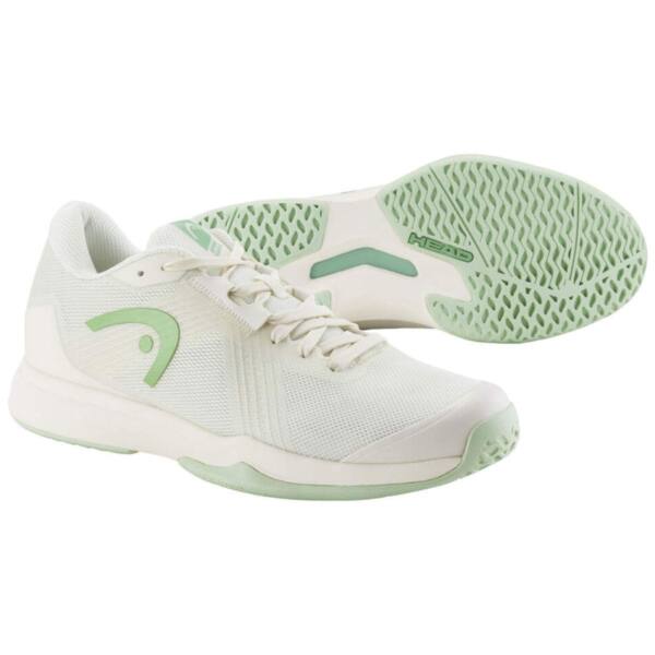 Zapatillas HEAD Sprint Team 4.0 Mujer Blancas-Verdes