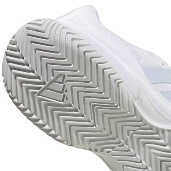 Detalle de las Zapatillas Adidas Gamecourt 2 Woman Blanco/Azul