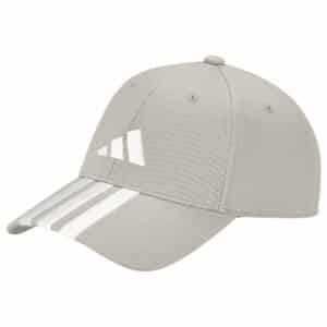 Gorra Adidas Baseball New Logo 3 Bandas Beige