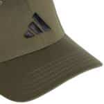Detalle de la Gorra Adidas Baseball New Logo Verde Oliva