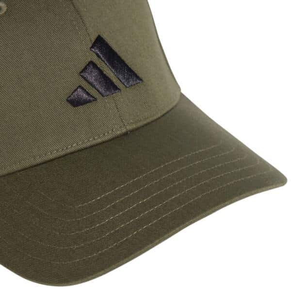 Detalle de la Gorra Adidas Baseball New Logo Verde Oliva