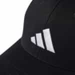 Detalle de la Gorra Adidas Baseball New Logo Negra