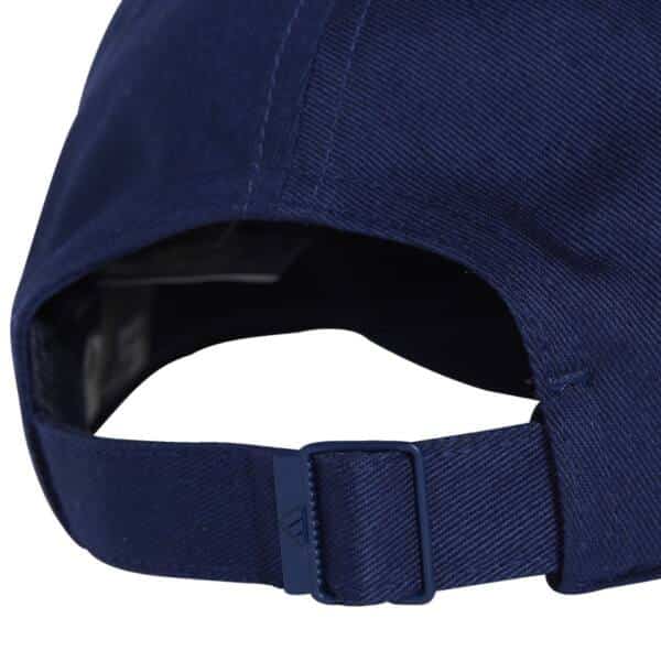 Detalle de la Gorra Adidas Baseball New Logo Azul Marino/Blanco