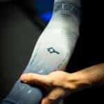 Detalle del Manguito Floky NO STRAIN x Tapia 2026