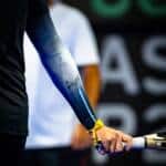 Detalle del Manguito Floky NO STRAIN x Tapia 2026