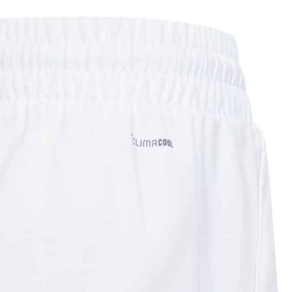 Detalle del Short Adidas Club Blanco Junior