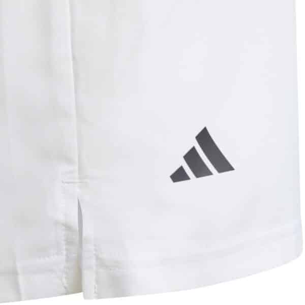 Detalle del Short Adidas Club Blanco Junior