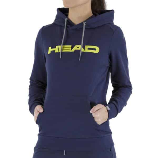 Sudadera HEAD Club Rosie Padel de Mujer Sudadera HEAD Club Rosie Padel de Mujer