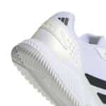 Detalle de las Zapatillas Adidas Courtquick Padel Blanco/Negro
