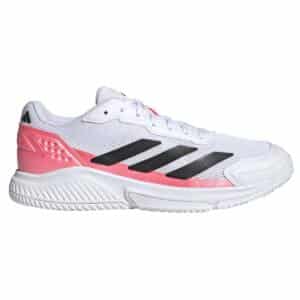 Zapatillas Adidas Courtquick Padel Blanco/Solar Turbo