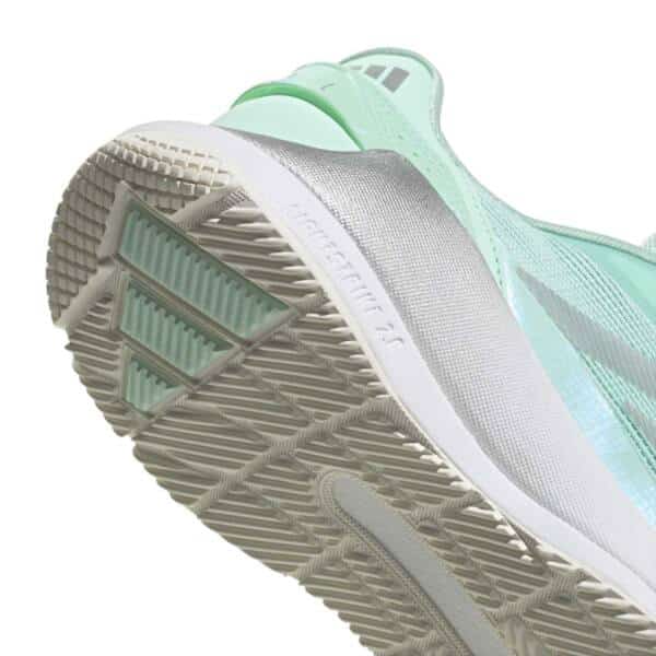 Detalle de las Zapatillas Adidas Crazyquick LS Padel W Clear Mint