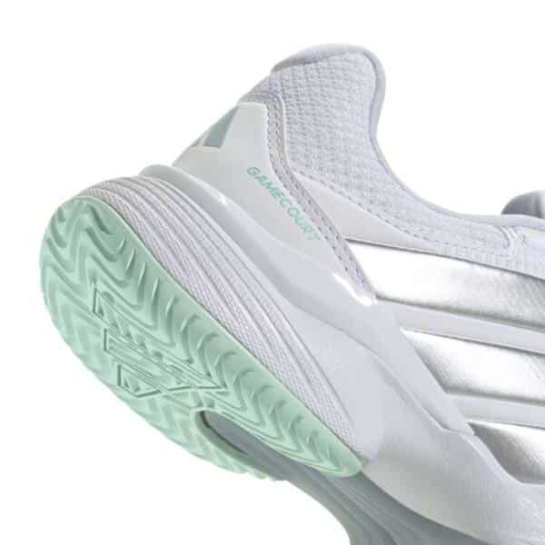 Detalle de las Zapatillas Adidas Gamecourt 2 W Blancas