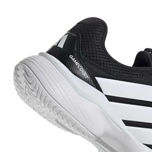 Detalle de las Zapatillas Adidas Gamecourt 3 M Core Black