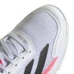 Detalle de las Zapatillas Adidas Courtquick Padel Blanco/Solar Turbo