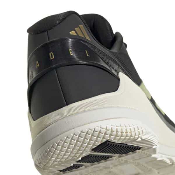 Detalle de las Zapatillas Adidas Crazyquick LS Padel Negras