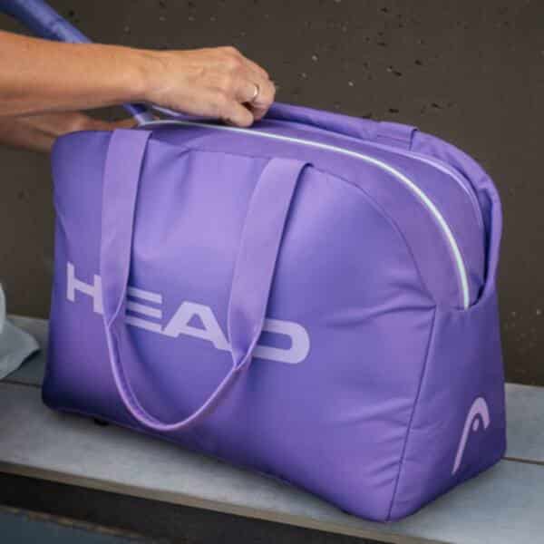 Detalle de la Bolsa HEAD Tote Bag Morada
