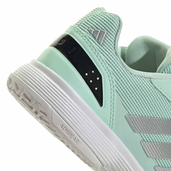 Detalle de las Zapatillas Adidas Crazyquick Padel Kids Menta