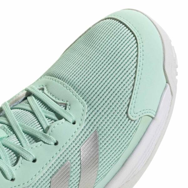 Detalle de las Zapatillas Adidas Crazyquick Padel Kids Menta