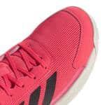 Detalle de las Zapatillas Adidas Crazyquick Padel Kids Solar Turbo