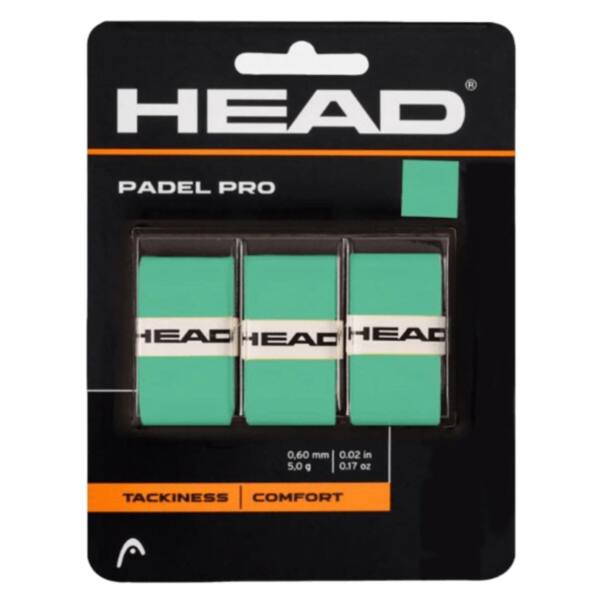 Blister Overgrips HEAD Padel Pro Verde