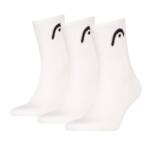 Pack 3 Calcetines HEAD Club Largos Blancos