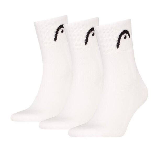 Pack 3 Calcetines HEAD Club Largos Blancos Pack 3 Calcetines HEAD Club Largos Blancos