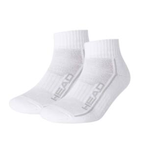 Pack 2 Calcetines HEAD Performance Quarter Blancos