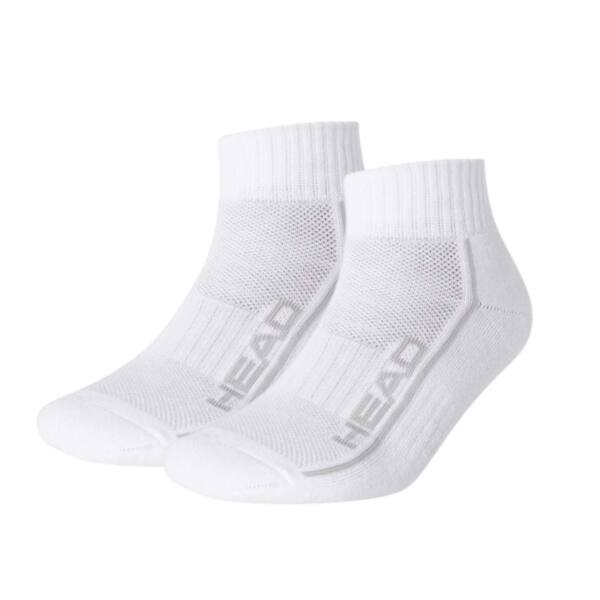 Pack 2 Calcetines HEAD Performance Quarter Blancos Pack 2 Calcetines HEAD Performance Quarter Blancos