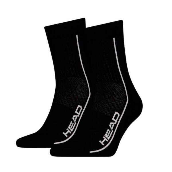 Pack 2 Calcetines HEAD Performance Largos Negros Pack 2 Calcetines HEAD Performance Largos Negros