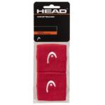 Pack 2 Muñequeras HEAD Cortas Rojas