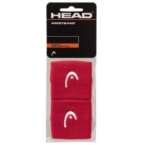 Pack 2 Muñequeras HEAD Cortas Rojas