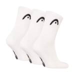 Pack 3 Calcetines HEAD Club Largos Blancos