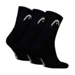 Pack 3 Calcetines HEAD Club Largos Negros