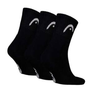 Pack 3 Calcetines HEAD Club Largos Negros
