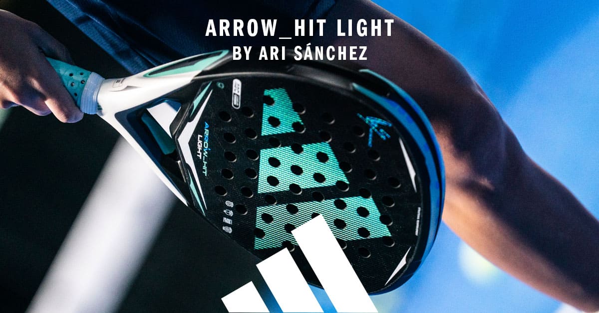 Pala Adidas Arrow Hit Light de Ari Sanchez