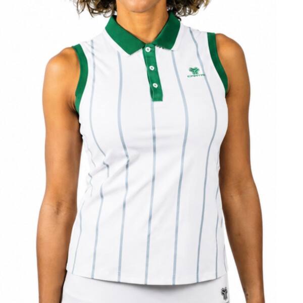 Polo Cartri Bennu Blanco/Verde W Polo Cartri Bennu Blanco/Verde W