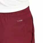 Detalle del Short Adidas Club Granate