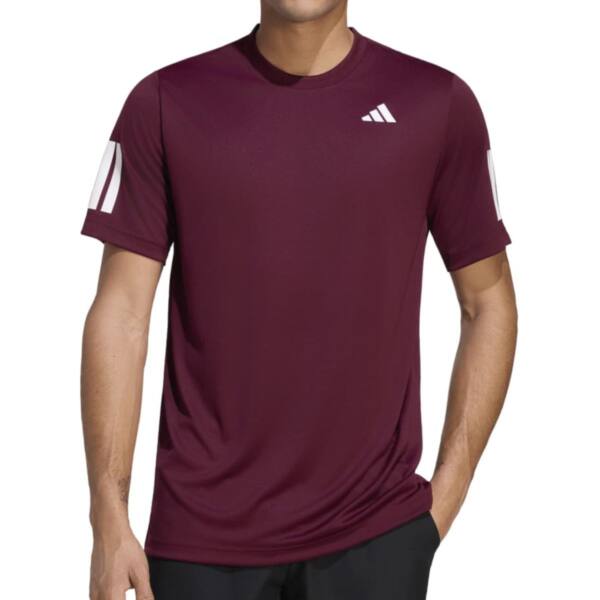 Camiseta Adidas Club 3STR Maroon Camiseta Adidas Club 3STR Maroon