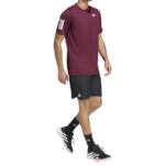 Camiseta Adidas Club 3STR Maroon