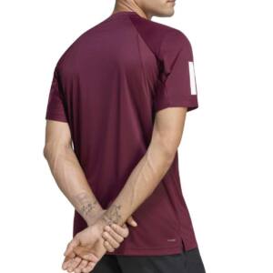 Camiseta Adidas Club 3STR Maroon