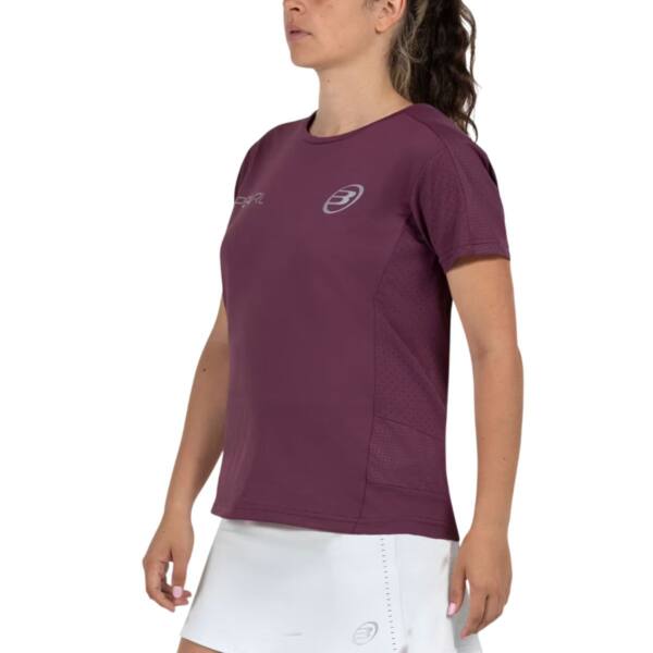 Camiseta Bullpadel Bea González Ciruela