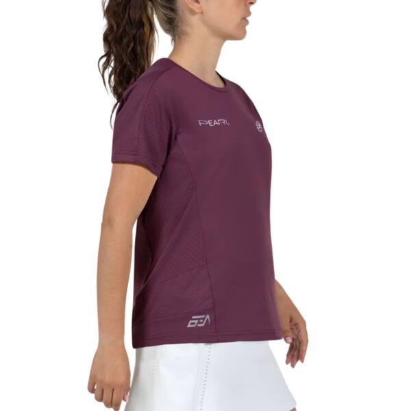 Camiseta Bullpadel Bea González Ciruela