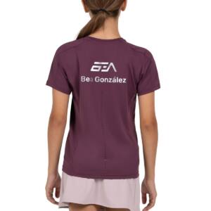 Camiseta Bullpadel Bea Junior 26I Ciruela