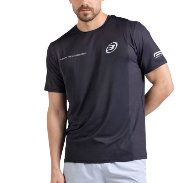 Camiseta Bullpadel Cardona 26I Negro Camiseta Bullpadel Cardona 26I Negro